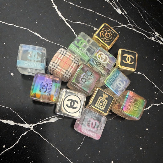 15mm CUBES- Designer inspired (15 OPTIONS)