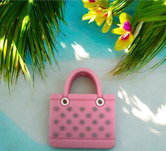 SILICONE FOCAL- Bogg Inspired Purse (single handle & double Handle styles)