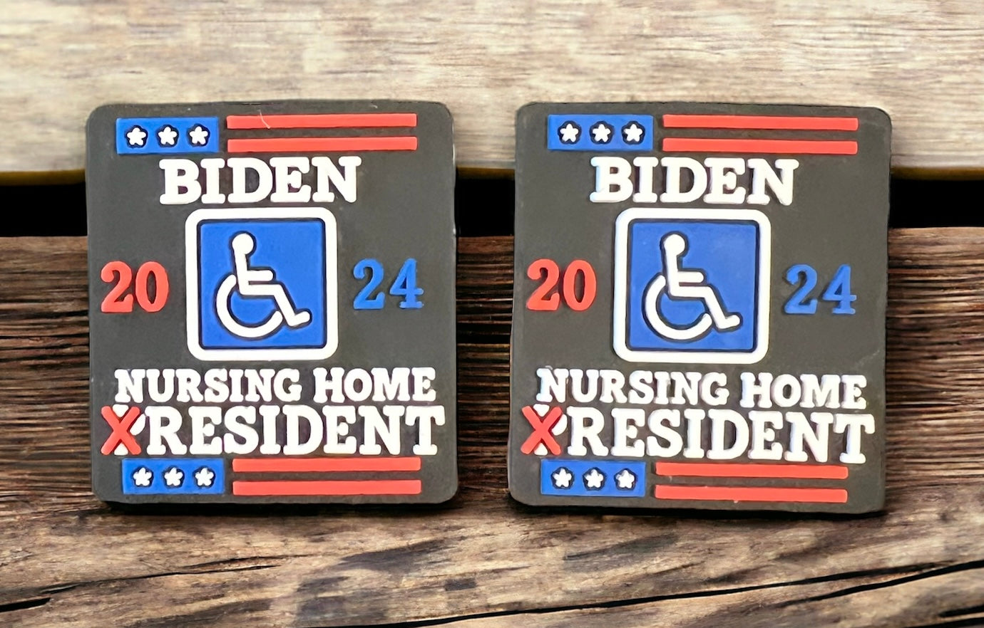 SILICONE FOCAL- Politcal - Trump and Biden and Others