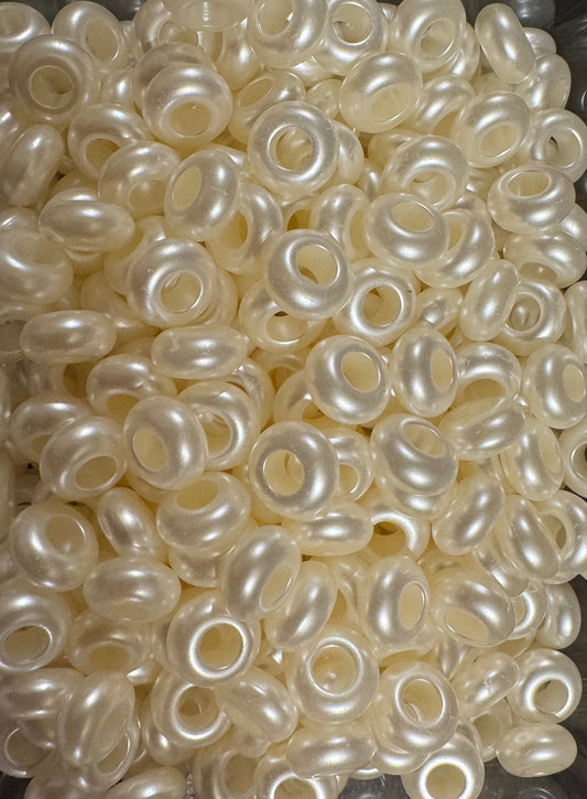 10mm Spacers- Acrylic Pearly
