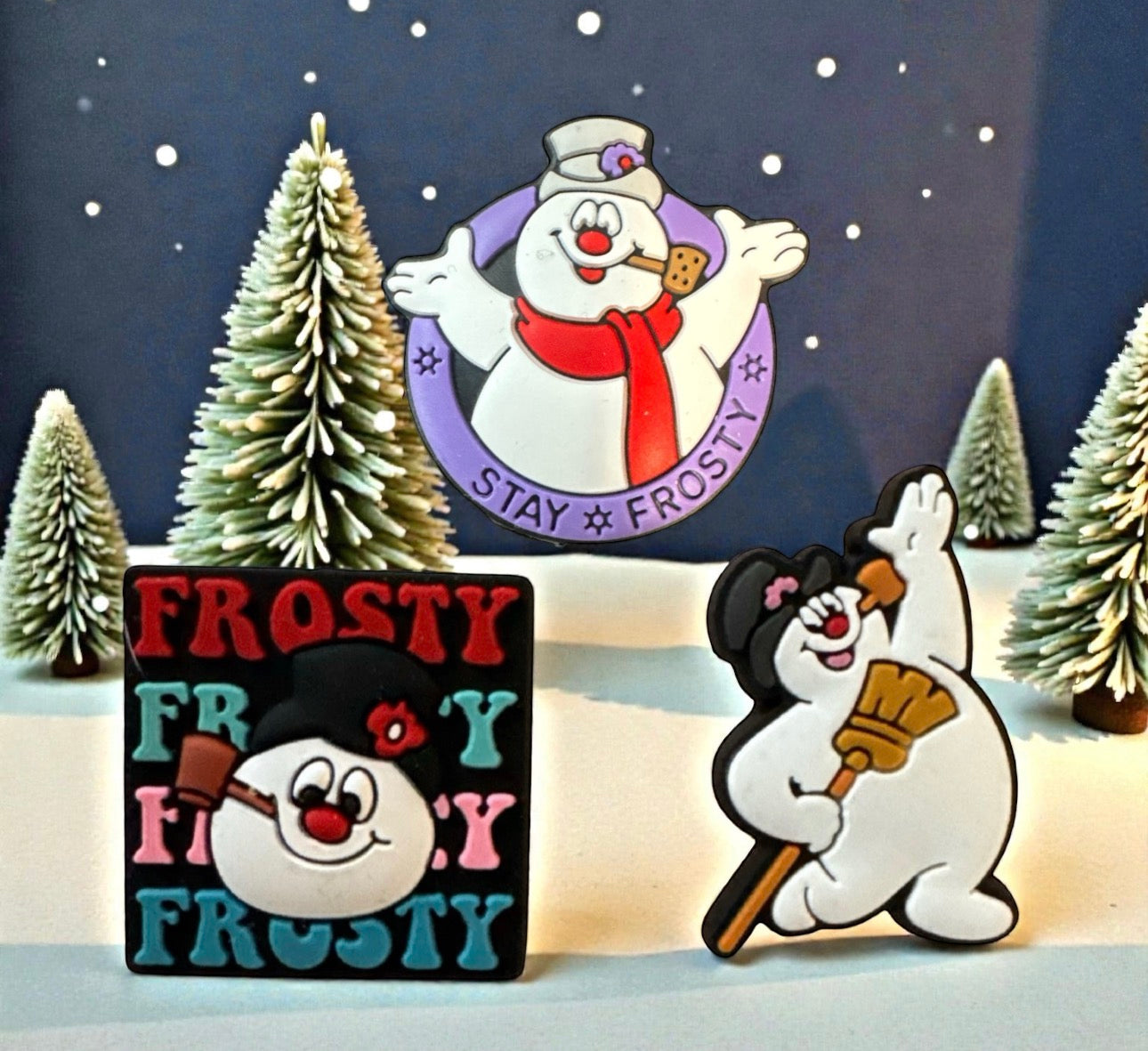 HOLIDAY FOCAL-CHRISTMAS- FROSTY (3 Options)