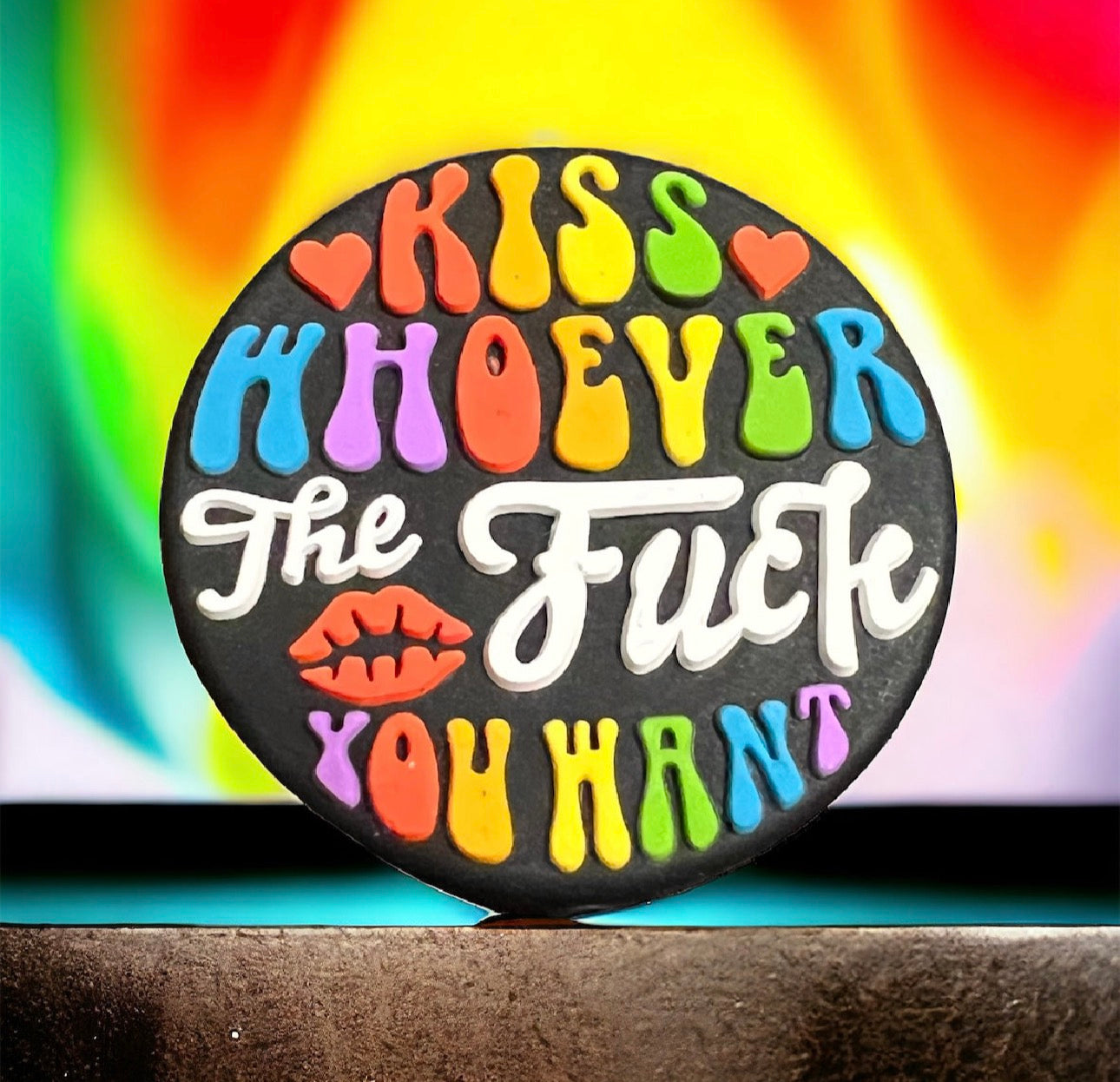 SILICONE FOCAL- LGBT…Pride inspired
