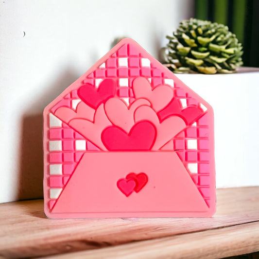 SILICONE FOCAL- pink Mail Valentines