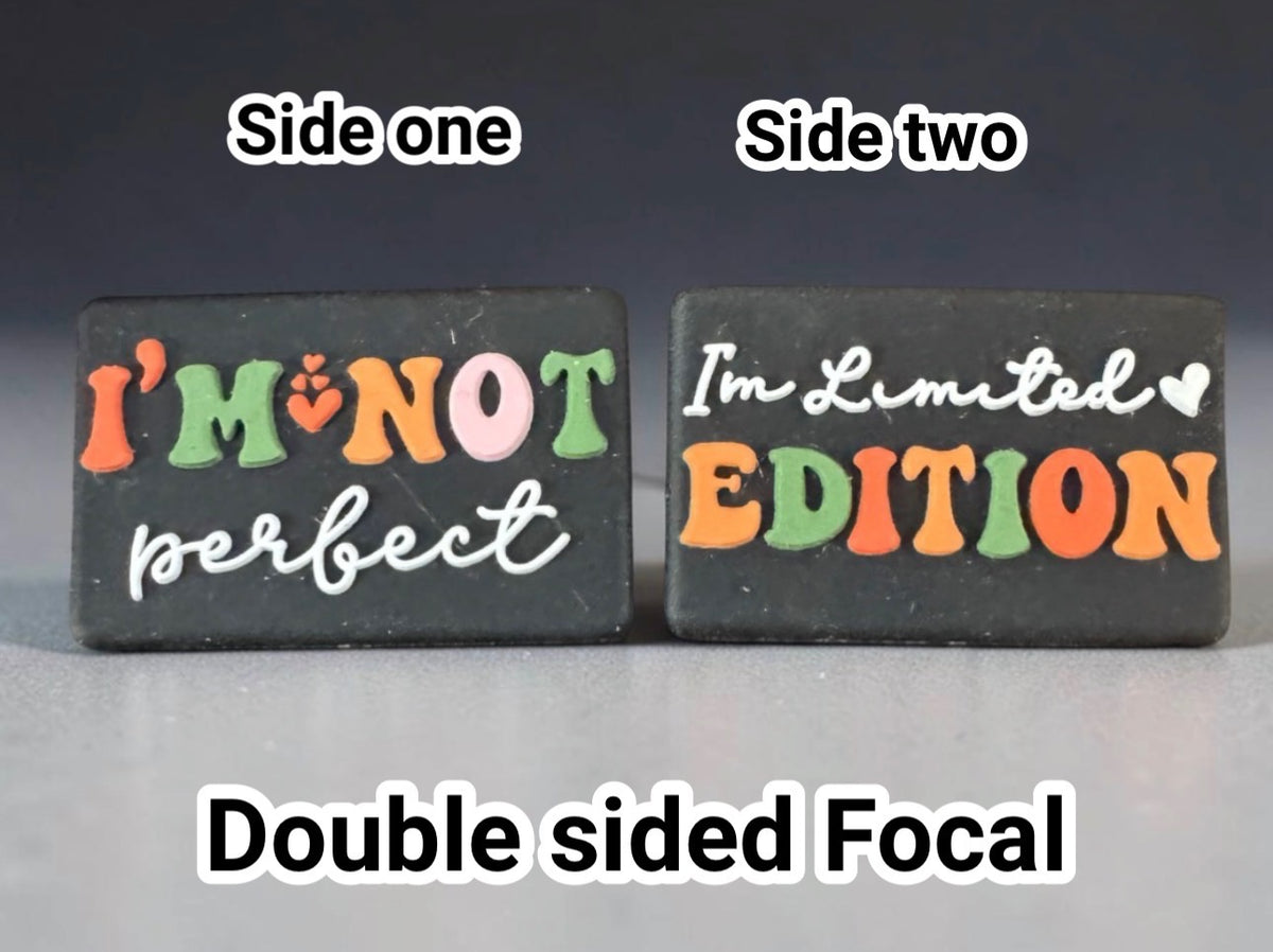 SILICONE FOCAL- Double Sided Focals (Clearance 11 Options)