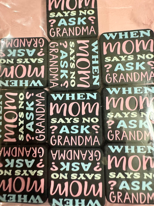 SILICONE FOCAL- Mom says no ask Grandma