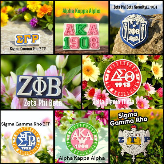 SILICONE FOCAL- Sorority (7 Options)