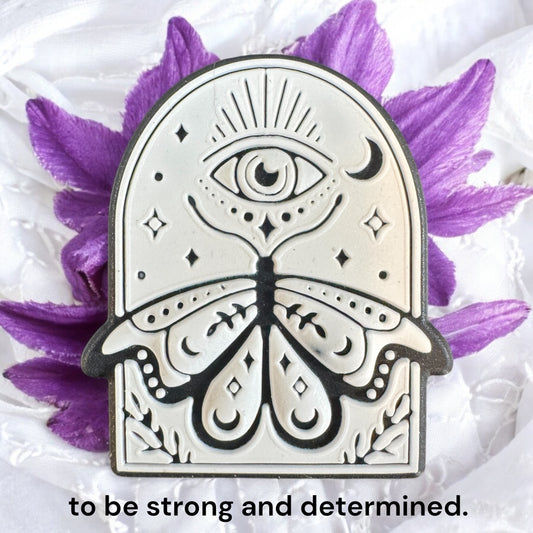 SILICONE FOCAL Eye and Butterfly  to be strong and determined