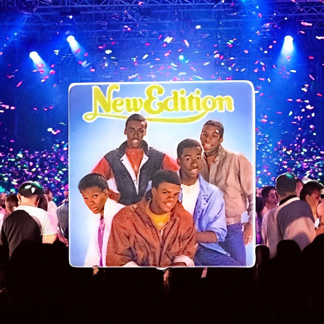 SILICONE FOCAL- Boy Bands Back Street & New Kids & New Edition & *NSYNC