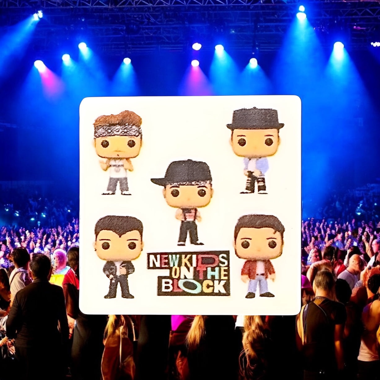 SILICONE FOCAL- Boy Bands Back Street & New Kids & New Edition & *NSYNC