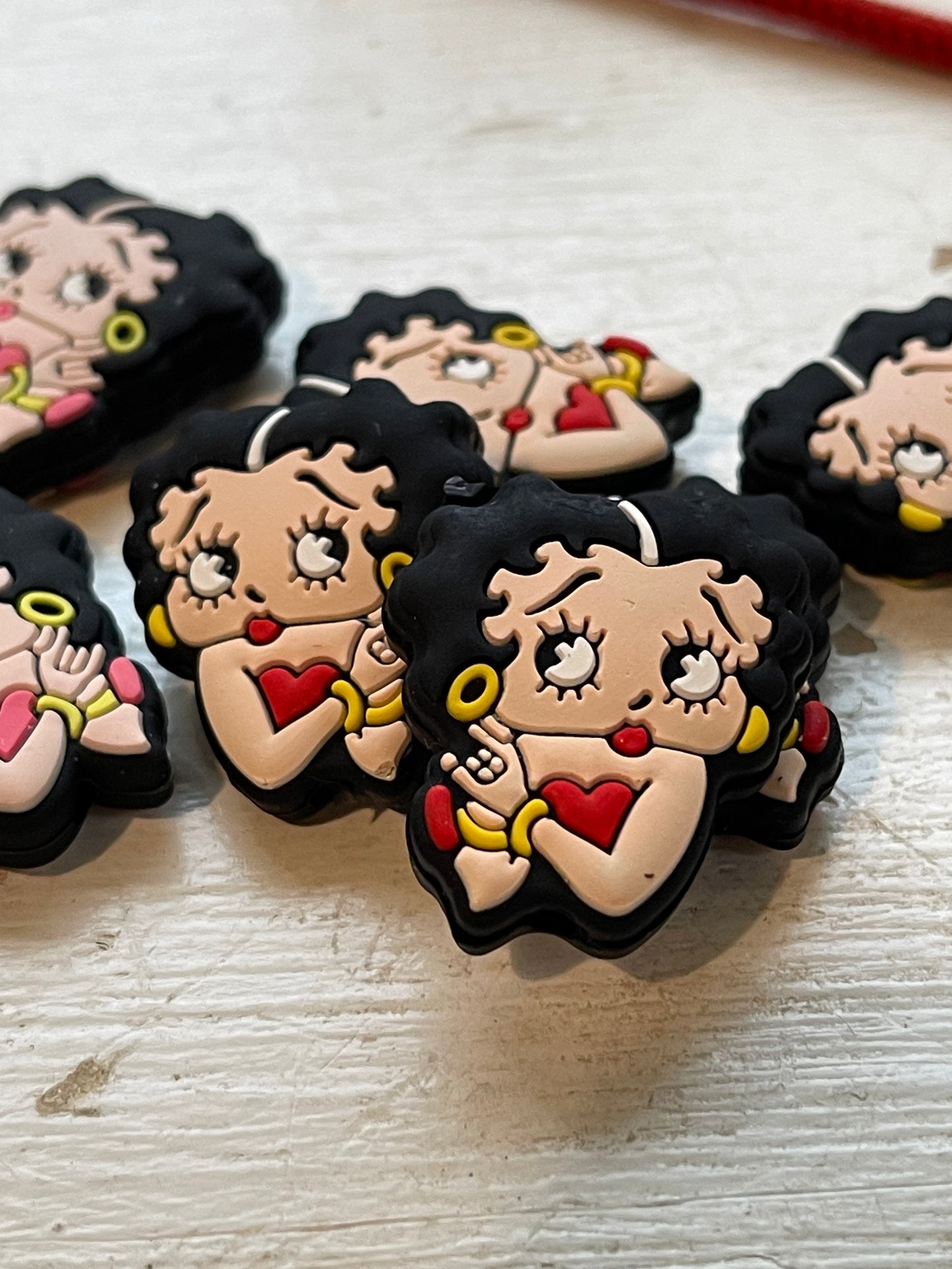 SILICONE FOCALS- BETTY BOOPs (6 STYLES TO CHOOSE FROM)