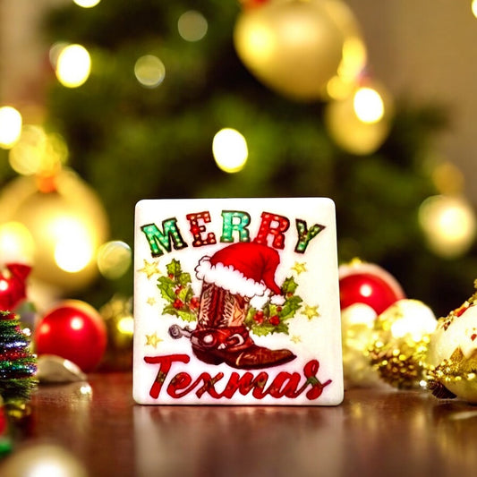 HOLIDAY FOCAL-CHRISTMAS- MERRY TEXMAS