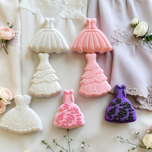 SILICONE FOCAL-WEDDING, prom, or Ballroom dresses (focal only-pens sold separately)