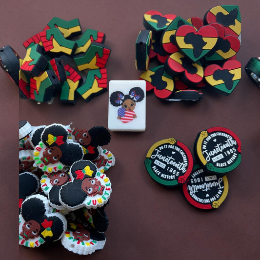 SILICONE FOCAL - Juneteenth (3 Options)