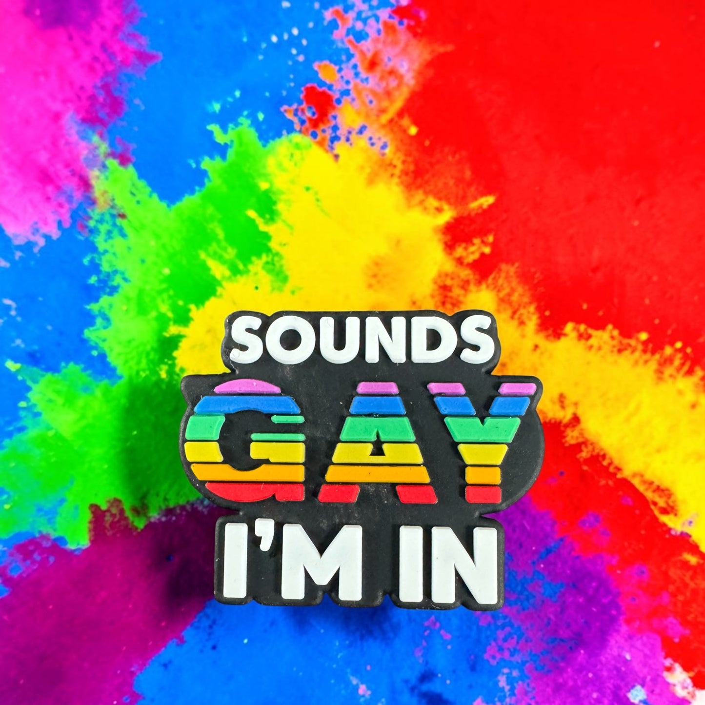SILICONE FOCAL- LGBT…Pride inspired