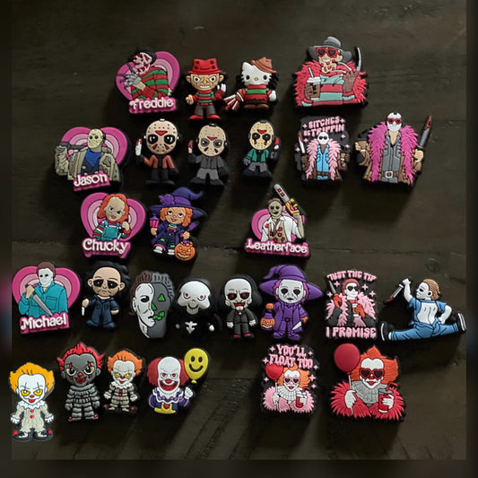SILICONE FOCALS- Halloween Characters Scary Horror Movie