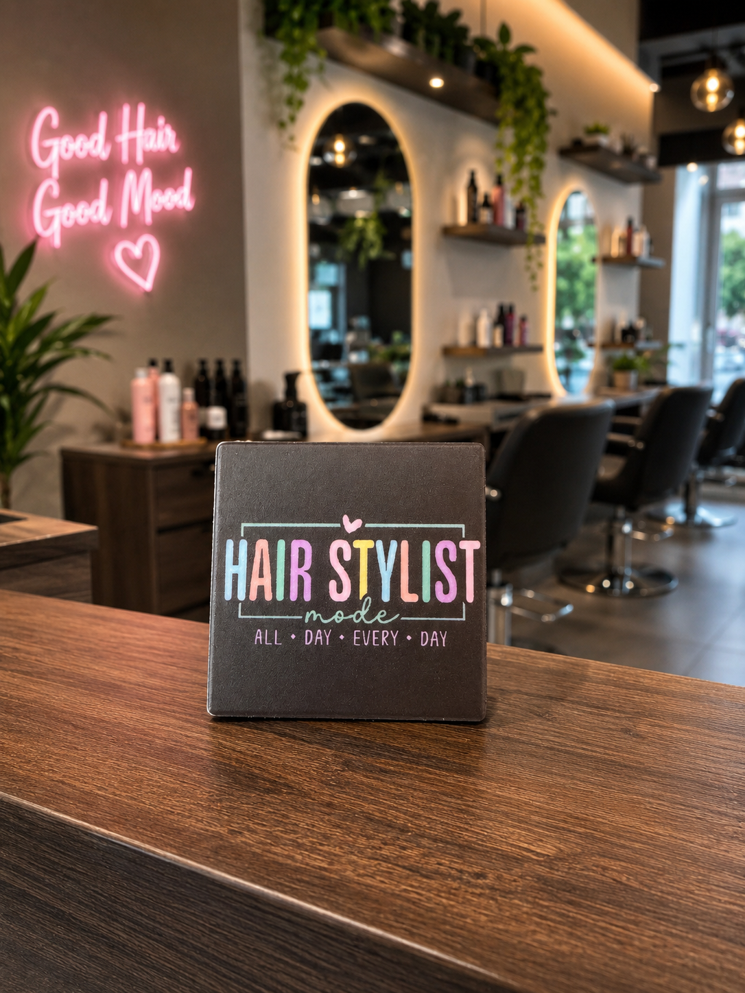 SILICONE FOCAL- Hair Cutter Salon Theme (6 Options)
