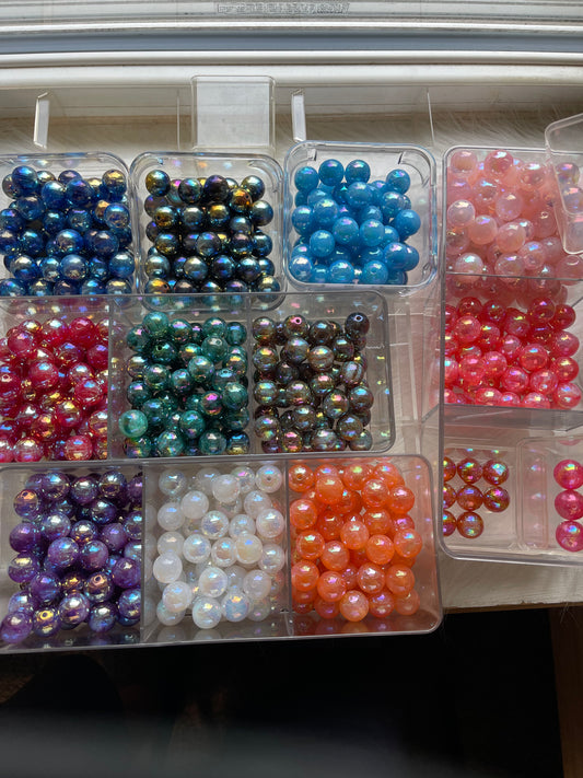 16mm ACRYLIC GLITTERS (13 OPTIONS)