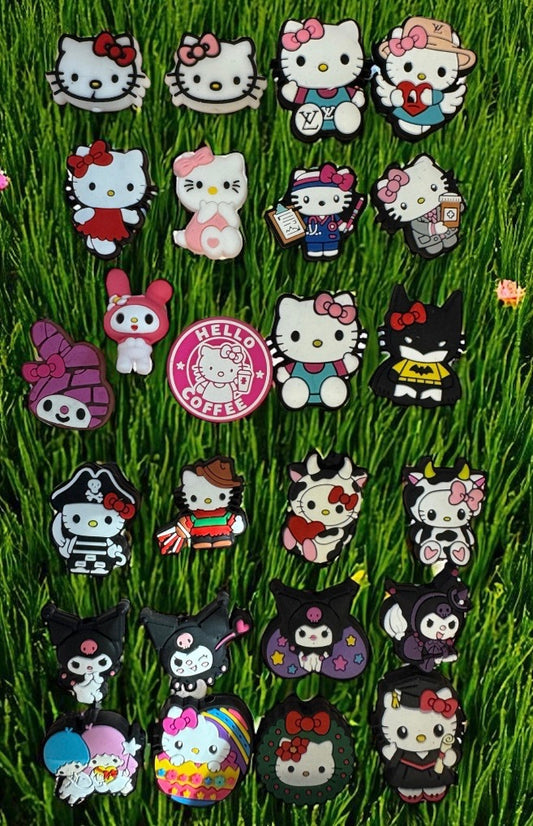 SILICONE FOCAL- HELLO KITTY AND FRIENDS coffee (24 OPTIONS)