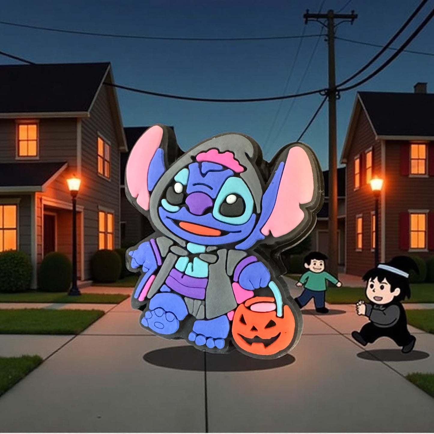 SILICONE FOCALS- STITCH ANGEL (28 OPTIONS)