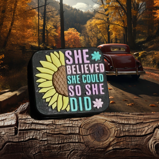 SILICONE FOCAL- she believed she could so she did