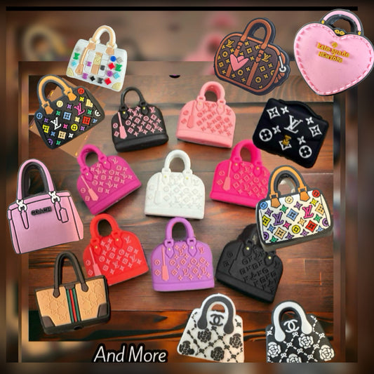 SILICONE FOCALS- PURSES (design ’r Bags)