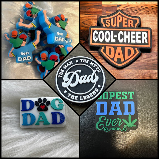 SILICONE FOCAL- DAD father (6 Options)