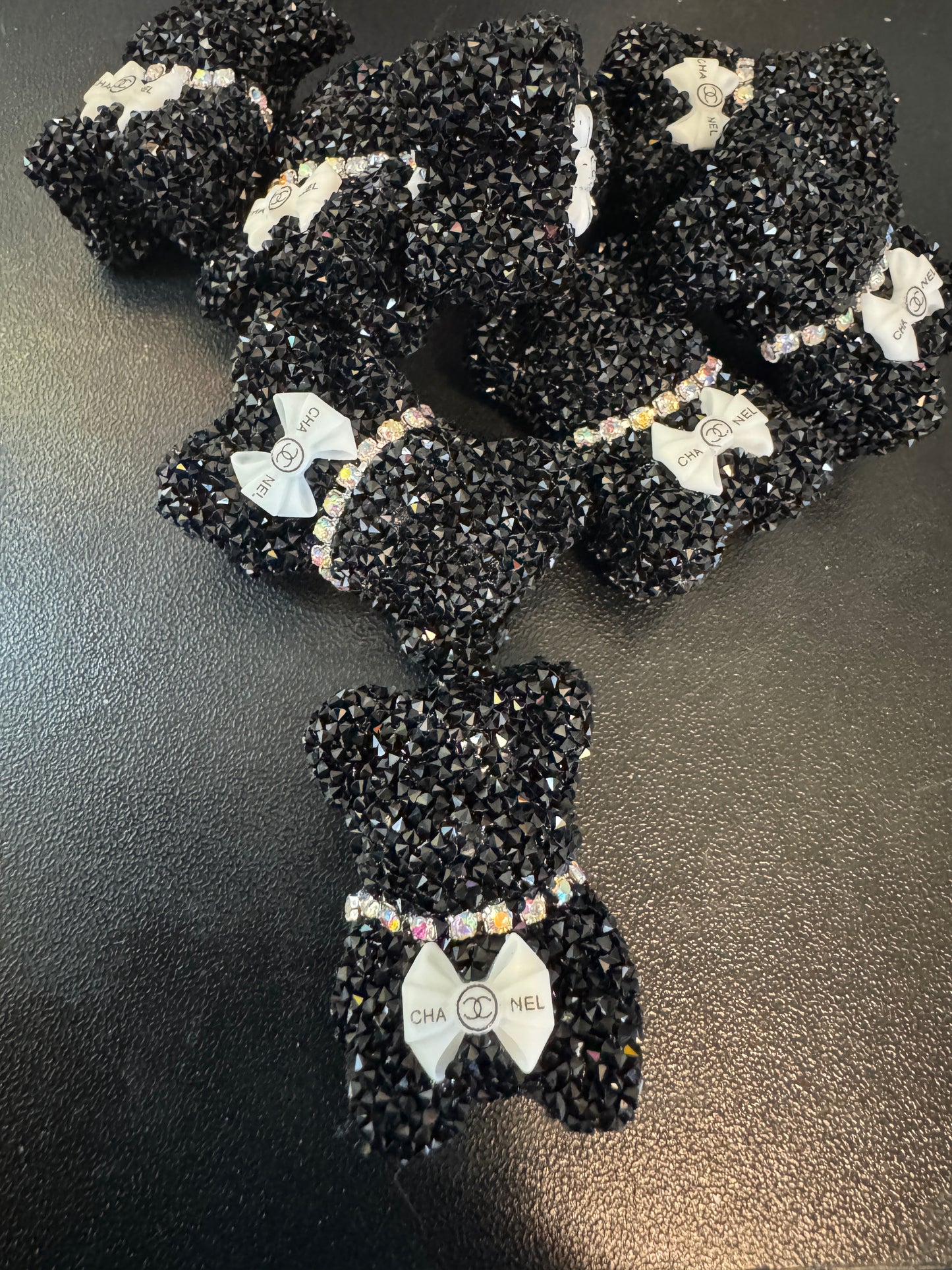 RHINESTONE ACRYLIC FOCAL- Sugar Bear (4 Channel OPTIONS)