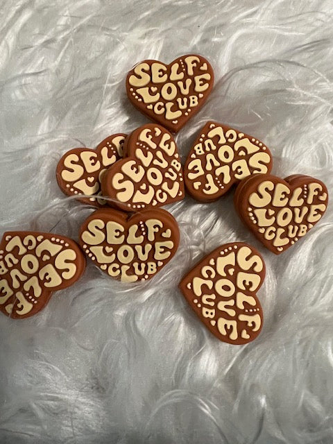 SILICONE FOCAL-SELF LOVE CLUB Heart