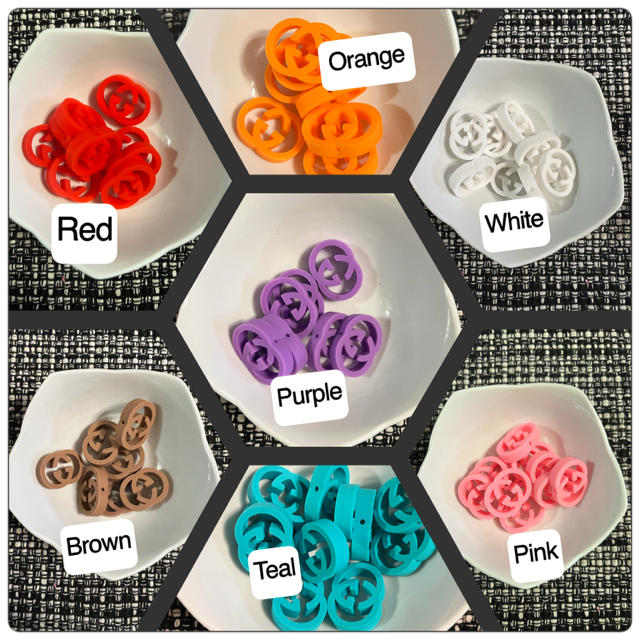 SILICONE FOCALS- G'S (11 COLOR OPTIONS)